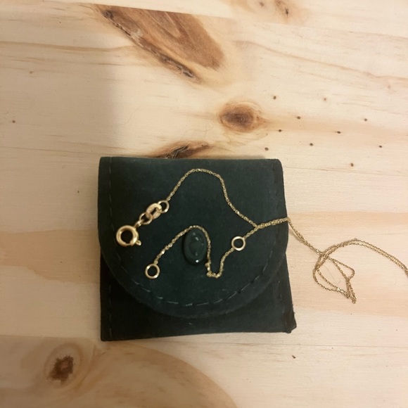 Aurate obelisk necklace 14k gold - Picture 4 of 5